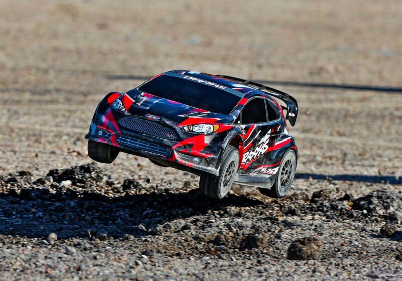 TRA74154-4RED - TRAXXAS FIESTA ST RALLY - RED