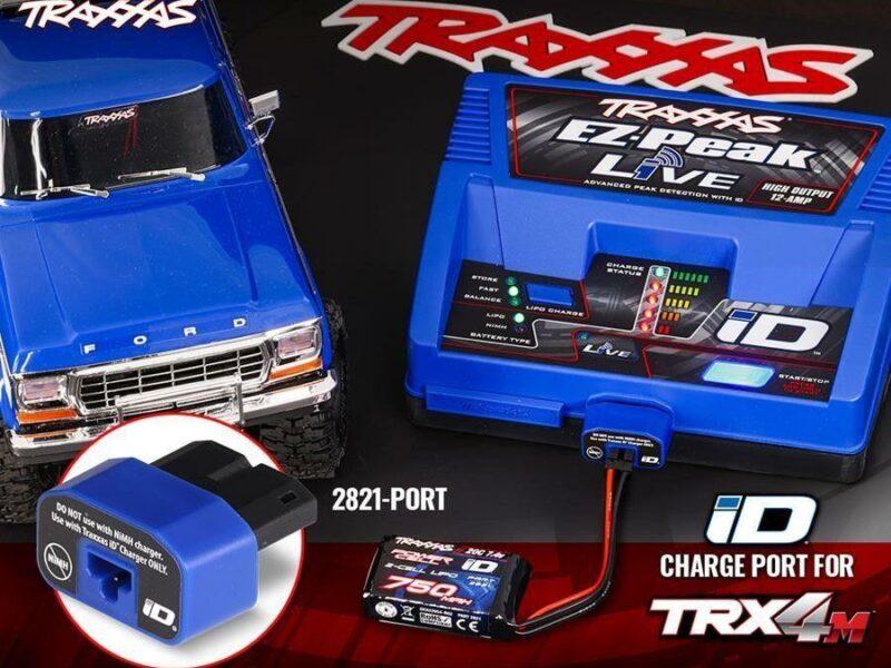 TRA2821-PORT - TRX4M BATTERY CHARGER ADAPTER
