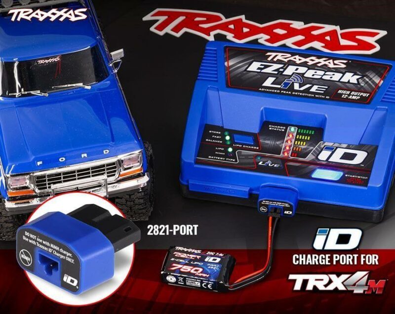 TRA2821-PORT - TRX4M BATTERY CHARGER ADAPTER