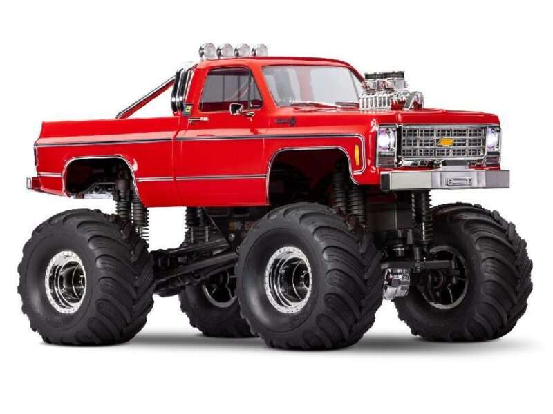 TRA98064-1RED - TRAXXAS TRX4MT CHEVY K10 - RED