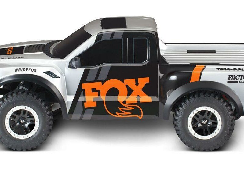 TRA58094-8FOX - TRAXXAS FORD RAPTOR 1/10 2WD - FOX RACING EDT.